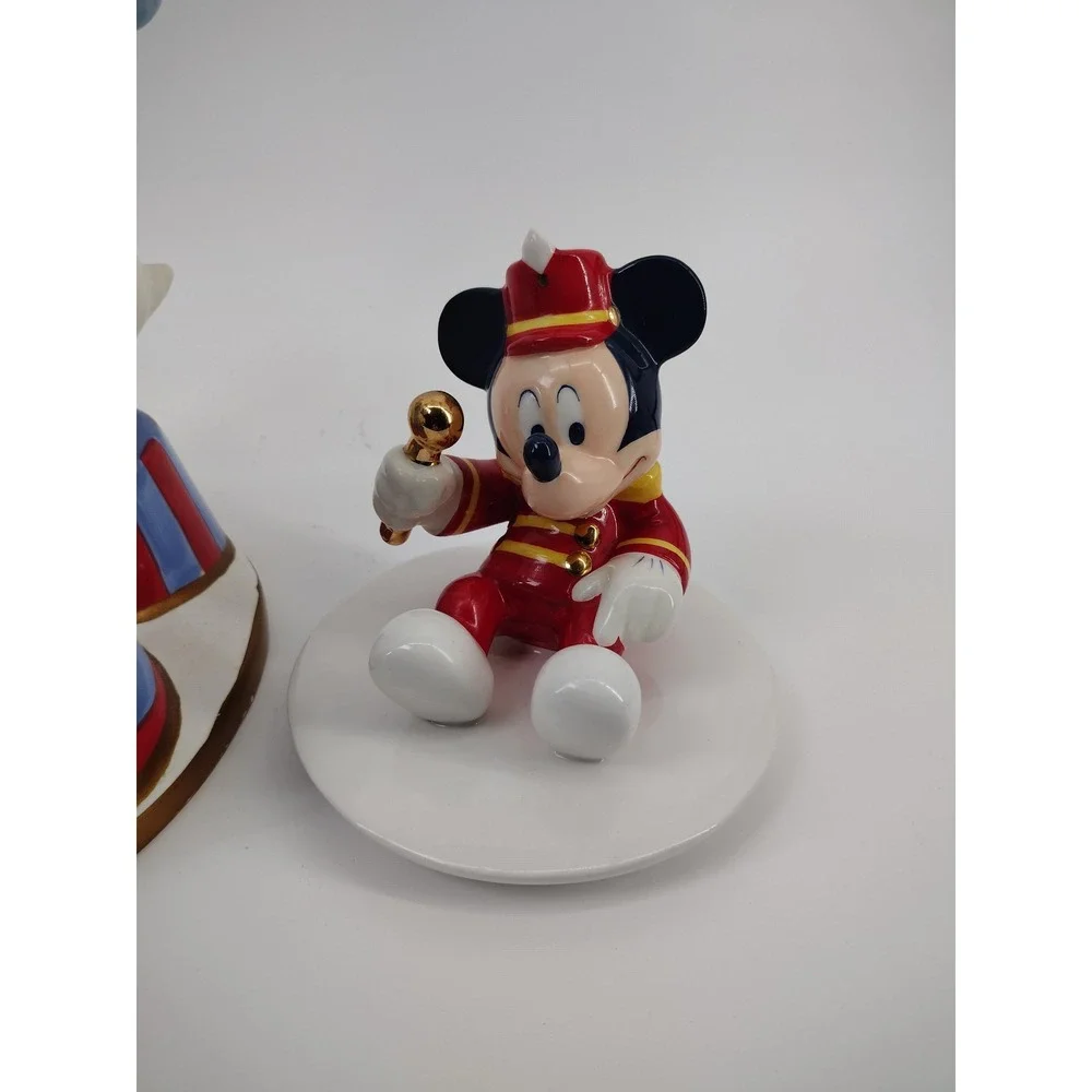 Disney Mickey Mouse club Band Leader Circus Parade Ceramic Cookie Jar